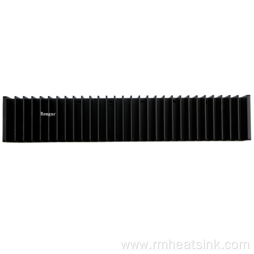 custom anodized extrusion aluminum radiator